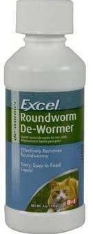 8in1 Excel Roundworm De-Wormer 4 Oz Online Sale