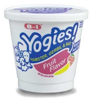 8in1 Hamster Yogies Fruit Treat 3.5oz Supply