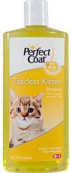 8in1 Perfect Coat Tearless Kitten Shampoo - Baby Powder 10 Oz Supply