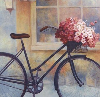 Fleurs-Bicyclette I Cheap