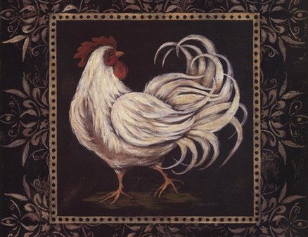 Black & White Rooster II on Sale