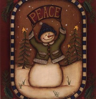 Peace Snowman For Discount