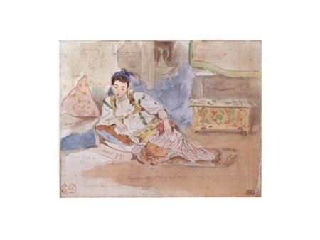 Arab Woman Seated Supply