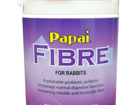 Papai Fibre for Rabbits Probiotic Digestive Supplement 500g For Discount