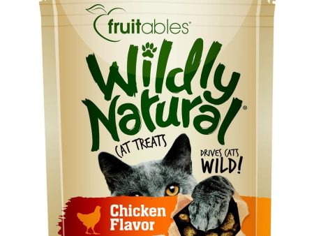 15% OFF: Fruitables Wildly Natural Chicken Cat Treats 2.5oz For Sale