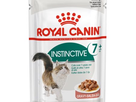 $9 OFF: Royal Canin Instinctive 7+ Adult Pouch Cat Food 85g x 12 For Sale