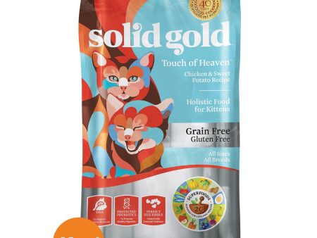 Solid Gold Touch of Heaven Chicken & Sweet Potato Kitten Formula Grain-Free Dry Cat Food 6lb Discount