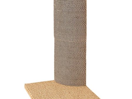 Marukan Corner Cardboard Cat Scratching Tower Online now