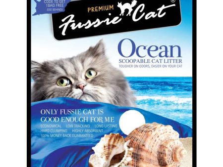 Fussie Cat Ocean Scoopable Cat Litter 10L Fashion