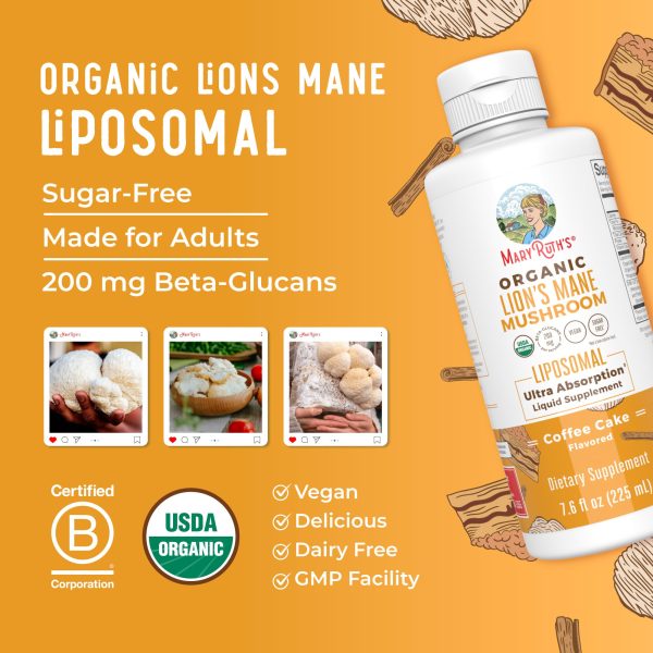 Organic Lion s Mane Liposomal Supply