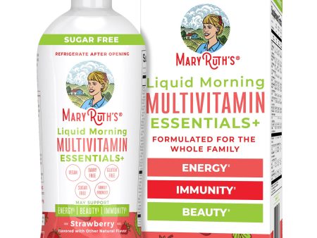 Liquid Morning Multivitamin Essentials+ (Strawberry) on Sale