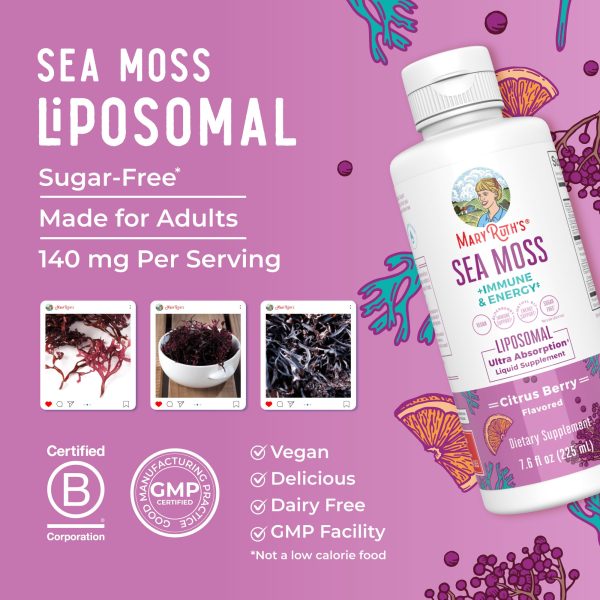 Sea Moss + Immune & Energy Liposomal Cheap