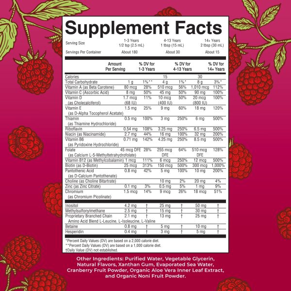 Liquid Morning Multivitamin 15.22oz Supply