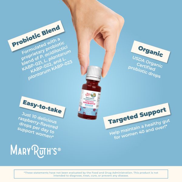 Organic Women s 40+ Precision Probiotic Digestive Liquid Drops Online now