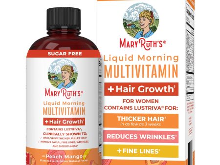 Liquid Morning Multivitamin + Hair Growth 15.22 oz Sale