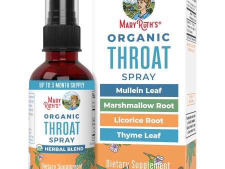 Organic Throat Spray (Unflavored) Cheap