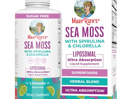 Sea Moss with Spirulina and Chlorella Liposomal Sale