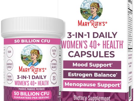 3-in-1 Women s 40+ Daily Health Capsules Cheap