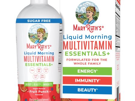 Liquid Morning Multivitamin Essentials+ (Fruit Punch) Hot on Sale