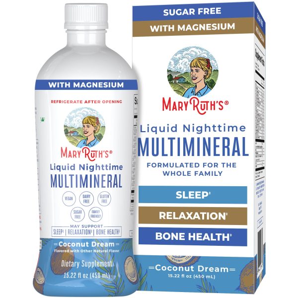 Liquid Nighttime Multimineral (Coconut) 15.22oz Cheap