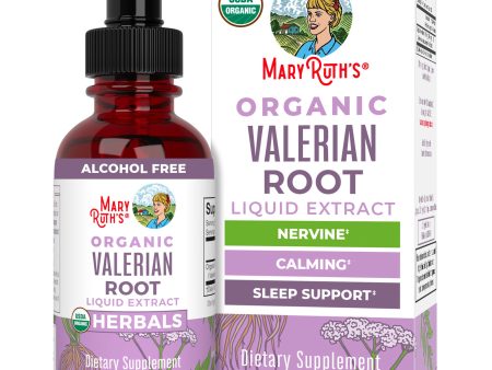 Organic Valerian Root Liquid Drops Fashion